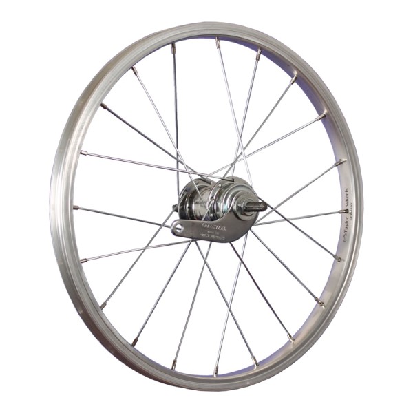 18 pouces roue arrière vélo aluminium rétropédalage 355-19 argent