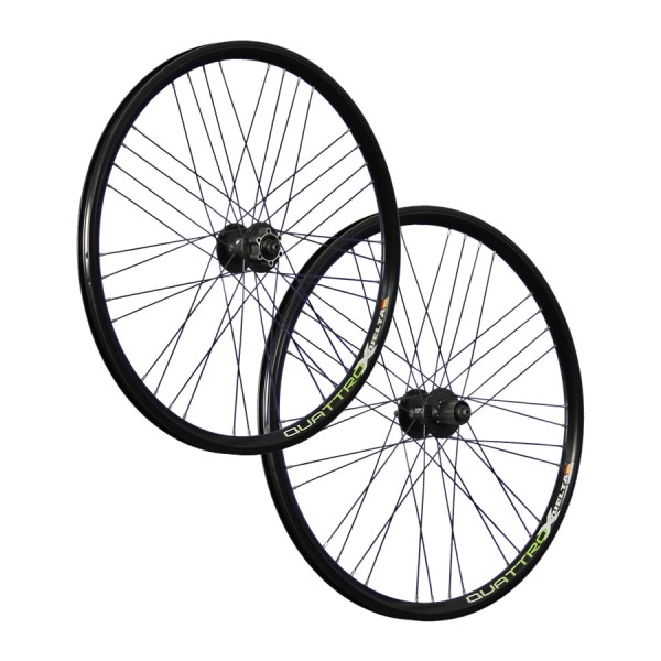 26 pouces ensemble roues vélo Airtec1 Shimano Deore HB FH-M525 Disc noir