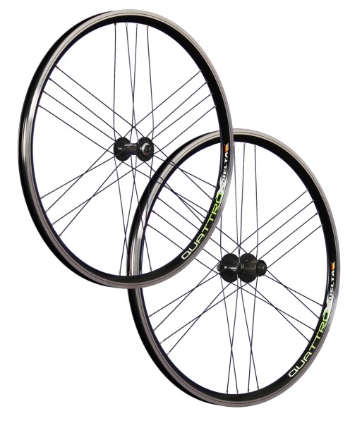 26 pouces ensemble roues vélo Airtec1 Shimano HB / FH-RM40 noir 24 trous