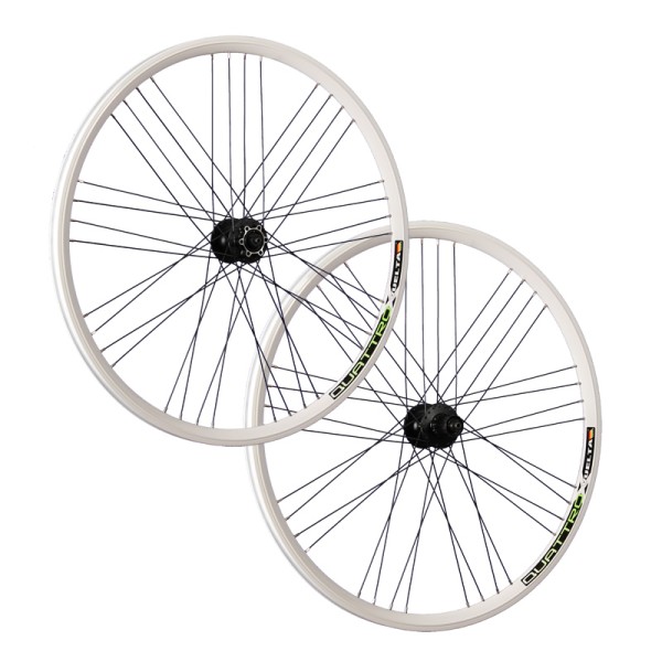28 pouces ensemble roues vélo Airtec1 Shimano Deore M525 Disc blanc