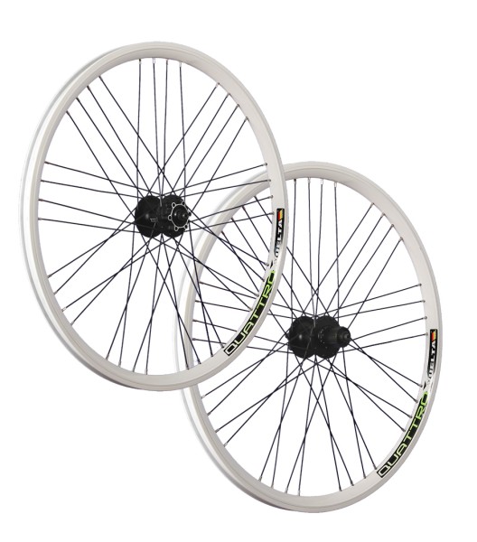 26 pouces ensemble roues vélo Airtec1 Shimano Deore Disc HB FH-M525 blanc