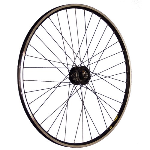28 pouces roue avant vélo moyeu dynamo Alfine Sport DHS501 noir
