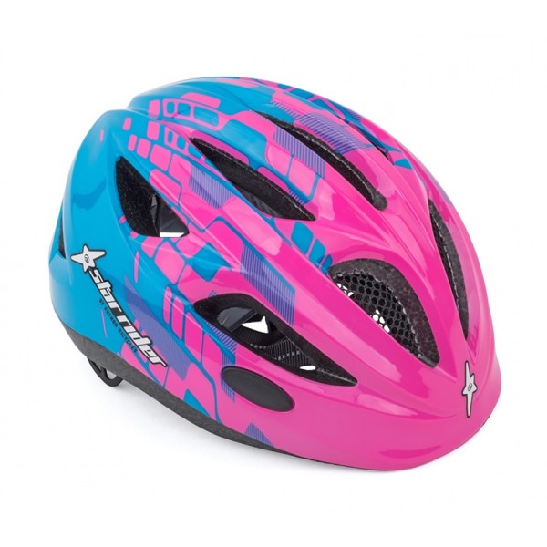 Author Bicycle Helmet Kid Card Ridader Taille S 46cm-51cm Dial-Fit Rose