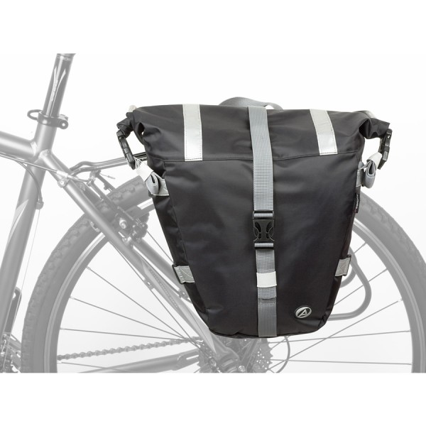 sacoche à vélo A-N495 poche latérale résistant à l'eau noir