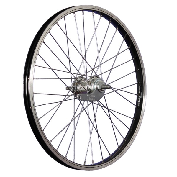 20 pouces roue arrière vélo rétropédalage 406-19 noir/argent