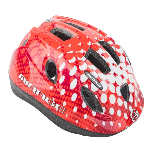 Bicycle Casque Mirage Children Child Taille S 48cm-54cm Dial-ats LED rouge