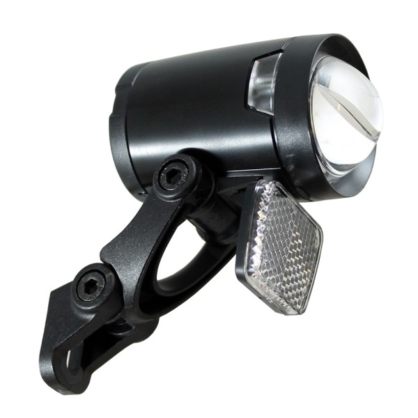 Herrman's Vélo LED Headlight H-Black Pro Dynamo 200 Lumens Fregeight